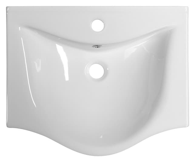 ZARA 55 umywalka meblowa 54x44,5cm, biała