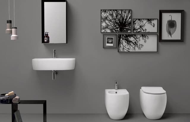 FLO miska WC 36x51,5cm, odpływ poziomy/pionowy, biały