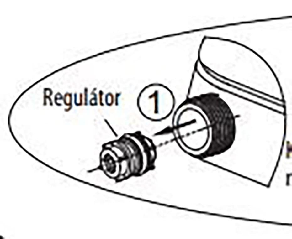 Zapasowy regulator do desky bidetowej LB402, LB802
