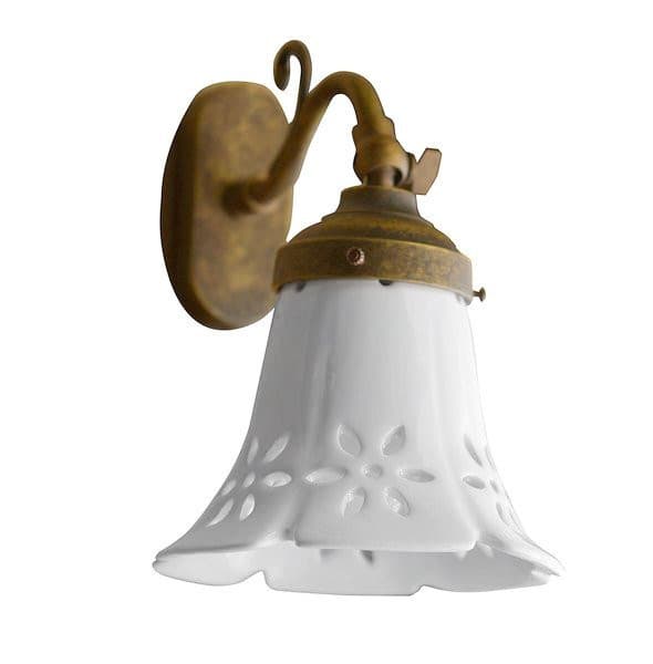 MARSALA oświetlenie E14 40W, 230V, IP21, klosz ceramiczny, brąz