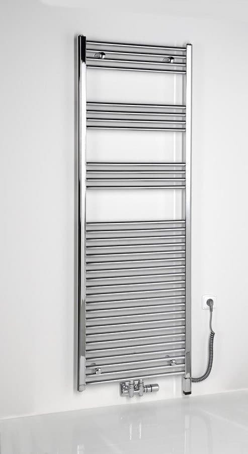 ONE D grzałka elektryczna z termostatem, 300 W, prawa, chrom