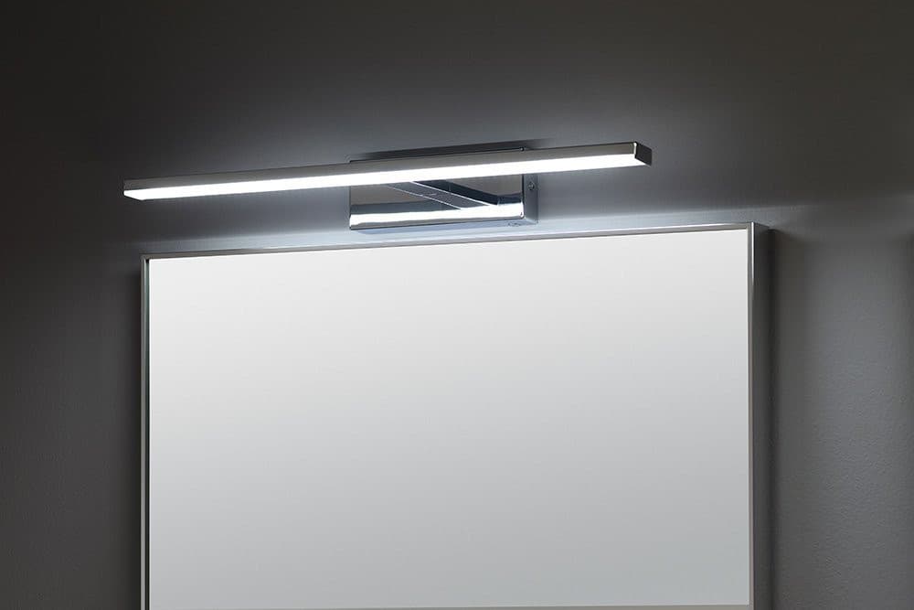 ESTHER oświetlenie LED, ścienne, 4 W, 494x62x131 mm, IP44, chrom