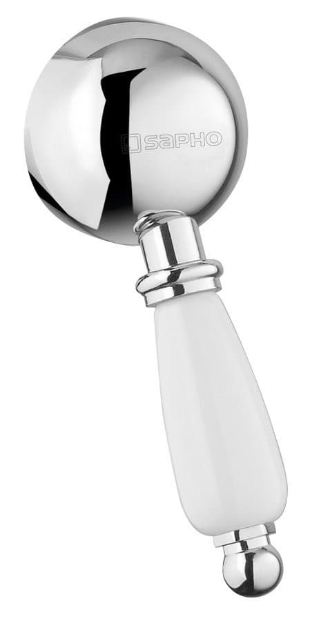 Rękojeść do Kirké White, biały/chrom