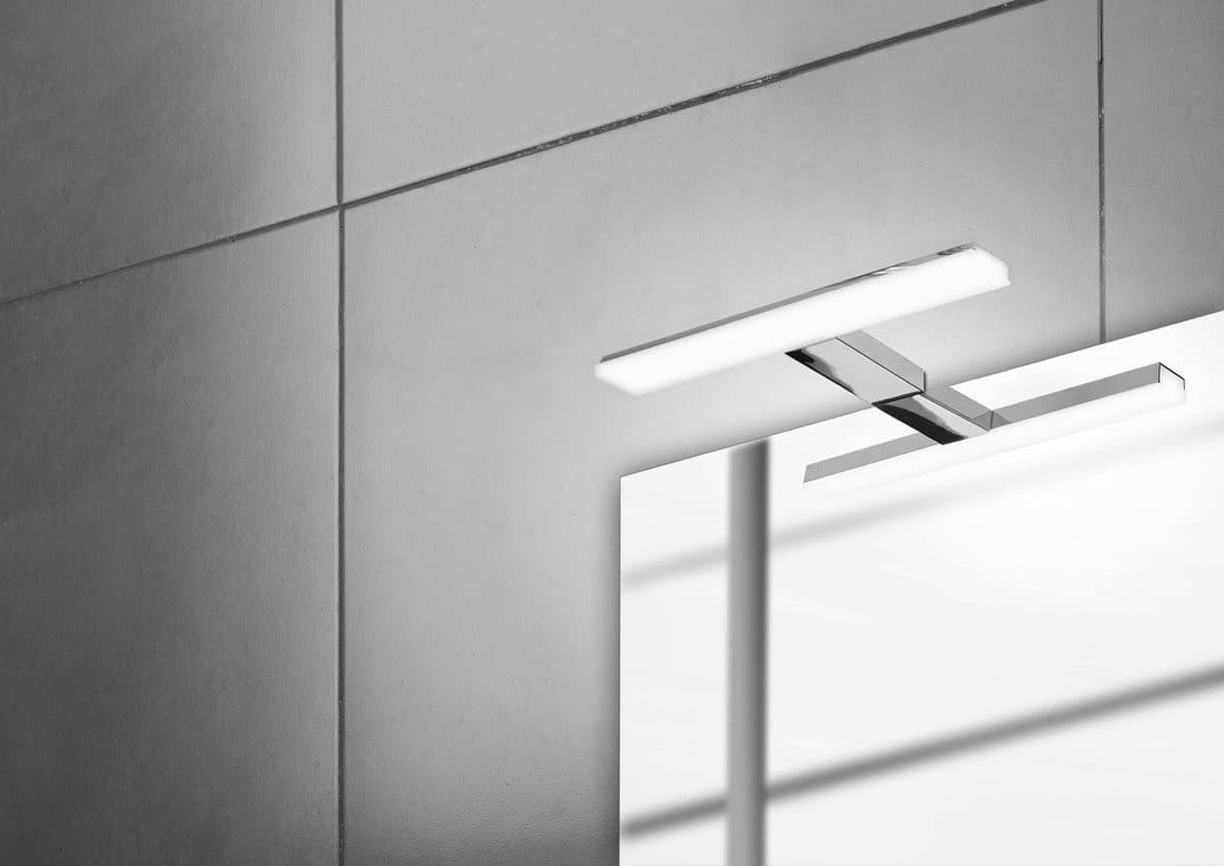 FELINA LED oświetlenie ścienne , 8W, 308x15x112mm, IP44, chrom