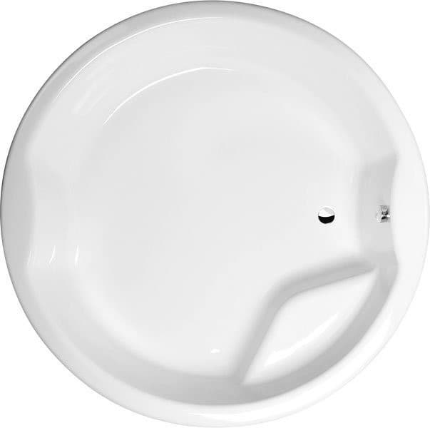 ROYAL ROUND wanna okrągła z konstrukcją 172xx172x49cm, biała