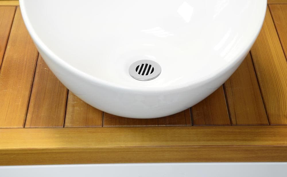 Odpływ umywalkowy 5/4&#039;&#039;, niezamykany, design korek, 25-50mm, chrom